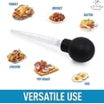 thumbnail image 5 of (Large) Turkey Baster With Cleaning Brush - Food Grade Syringe Baster, 5 of 5