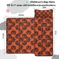 thumbnail image 5 of Halloween Swirled Pumpkins Pattern Toddler Nap Mats for Kids Preschool,51"x22" Sleeping Mat Bag or Kids,Toddler Sleeping Bag,Toddler Nap Mat or Daycare, 5 of 6