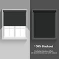 thumbnail image 5 of Yoolax Motorized Blinds Shade Custom Smart Electric Roller Shade Waterproof Window Blinds(Vinyl Dark Grey,72"W x 72"H), 5 of 5