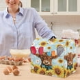 thumbnail image 6 of FOR U DESIGNS Highland Cow Sunflower Daisy Kitchen Aid Mixer Cover Stain Resistant Stand Mixer Dust Covers Food Processor Covers Protective with 2 Organizer Bag for Accessories - L, 6 of 8