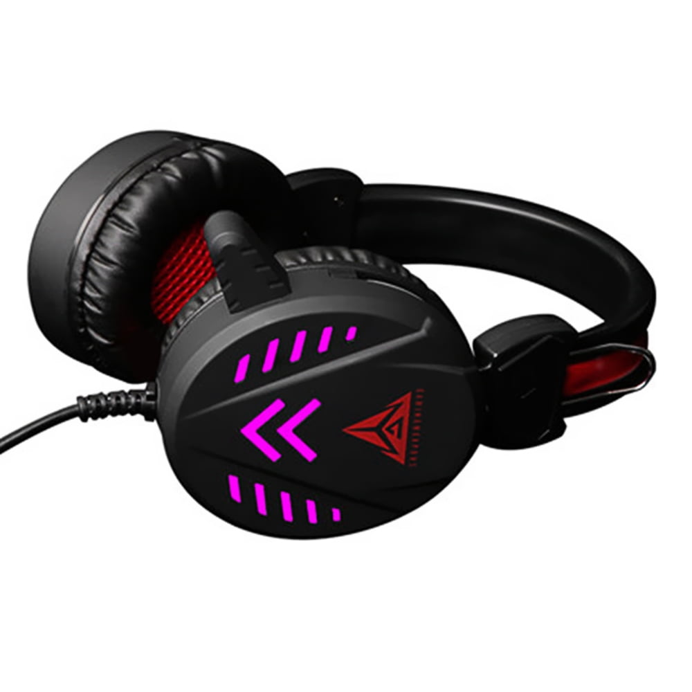 A1 Gaming Headsets 3.5mm Wired Over Ear Headphones Noise Canceling E