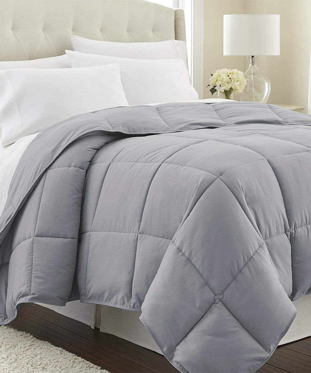 Lux Decor Collection Duvet Comforter (Queen,Grey) Duvet Comforter