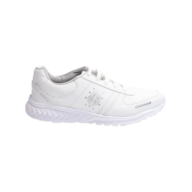 Tenis Mujer Diogga Comodo blanco 23