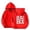 Red, variant on WAYUTE Girls Sweatshirt Letter Print Soft Cozy Long Sleeve Graphic Hoodies for Kids Child Fashion Fall Outfits Casual Dailywear,Pink,Size 9-10 Y