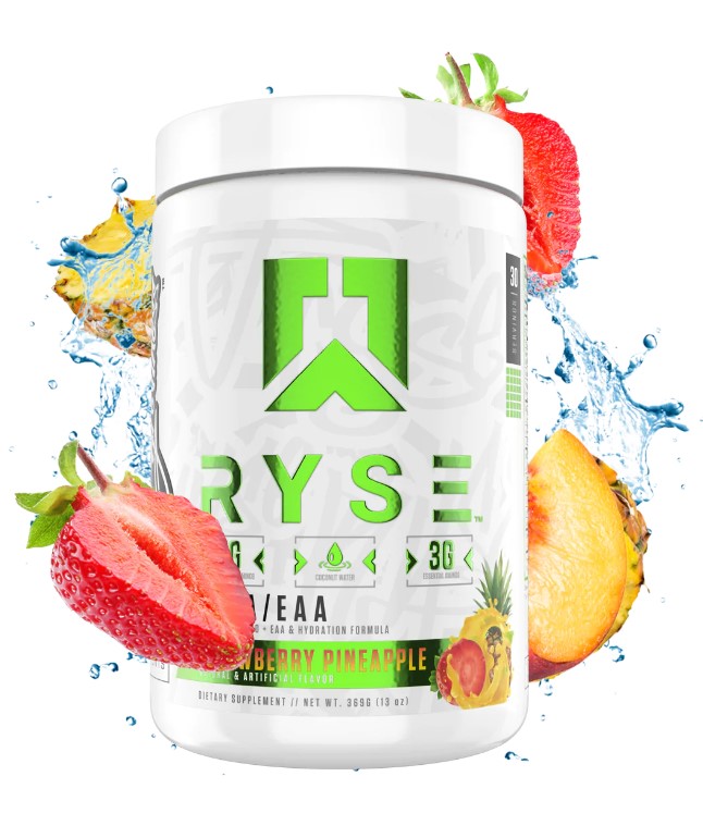 RYSE Core Series BCAA+EAA Recovery Intra Post Workout Powder Hydrate