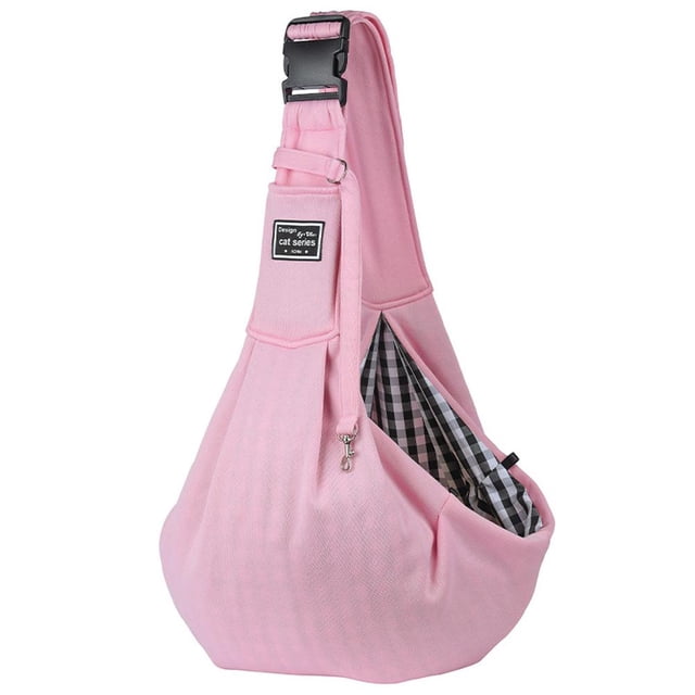 Fournitures pour Animaux Bandoulière Réglable Sac de Transport pour Chiot Sac Messager Portable
