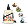thumbnail image 5 of Lsque Autumn Gnomes1 Pattern Chest Package – Foldable Waterproof Chest Bag with Adjustable Shoulder Strap, Double Zipper Compartments & D-Buckle Design, 5 of 7