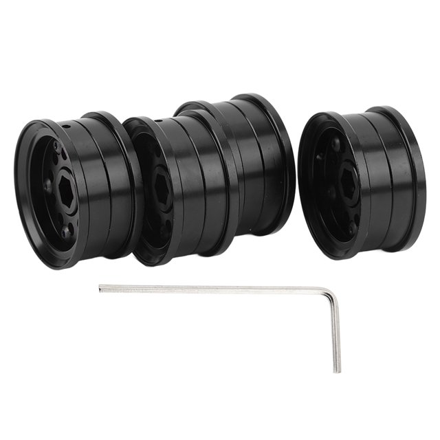 Cubo de rueda de juguete, 4 piezas RC cubo de rueda accesorios RC construidos para durar Jadeshay A