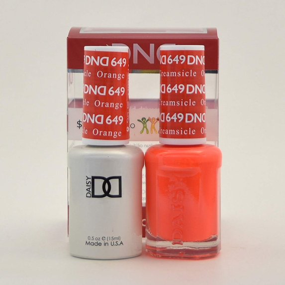 *Duo Gel* (Gel & Matching Polish) (649 Orange Creamsicle), Guarantee 3-5 days By DND