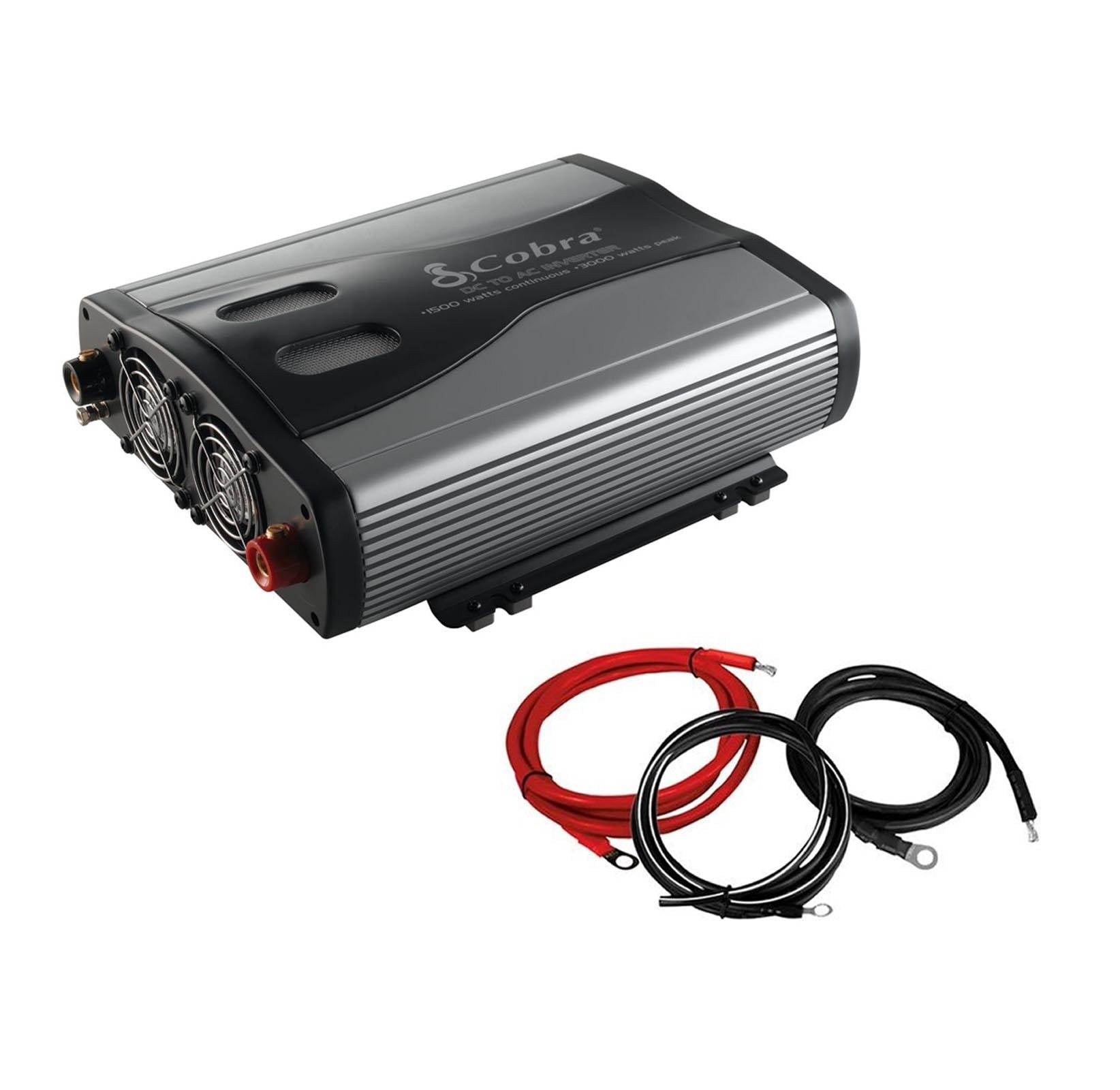 NEW! Cobra CPI1575 1500 Watt 3 Outlets DC To AC Car Power