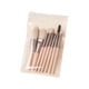 thumbnail image 3 of Fiudx Mini Pinceles, Juego de 8 Pinceles de Pelotón Sintético Suave, Elegante Bolsa de Viaje Incluida, Mangos Abs Resistentes, Maquillaje Artístico, Ideal para Usar En Casa, Oficina o Viajes, Regalo, 3 of 5