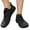 Black B2 diabetic shoes for men wide width, variant on Diabetic Shoes for Men Wide Width Hiking Barefoot Shoes,Wide Toe Water Shoes,Running Boots Sneakers,Athletic Footwear Trainer for Men/Women Unisex