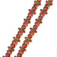 thumbnail image 2 of Beadthoven, 20 unidades, cuentas navideñas para hombre, pan de jengibre, hechas a mano, pequeñas cuentas de cristal de Murano hechas a mano para hacer joyas, collares, collares, manualidades, 2 of 6