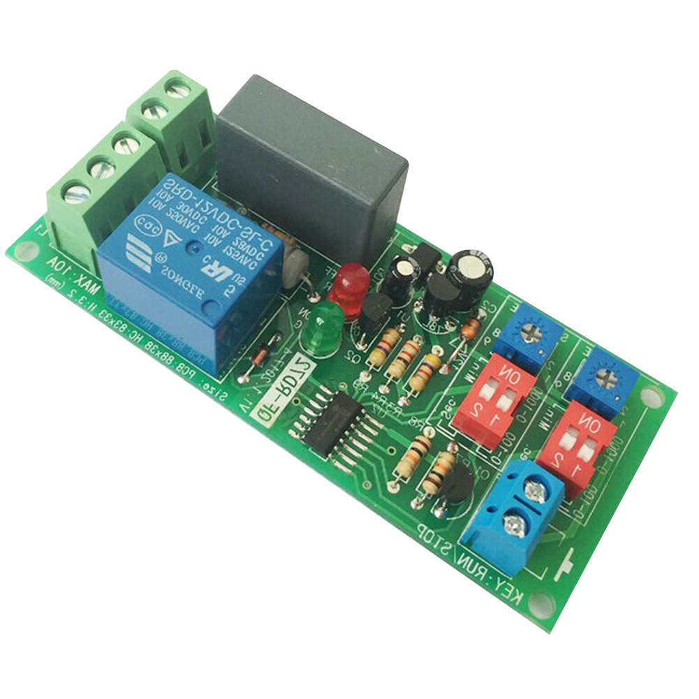 AC 110V-220V Infinite Cycle Timer Relay – Adjustable Delay ON/OFF Switch Module (10A)
