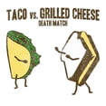 thumbnail image 2 of CafePress - Taco VS Grilled Cheese Mug - 11 oz Ceramic Mug - Novelty Coffee Tea Cup, 2 of 3