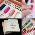 thumbnail image 2 of 120 colores Nail Gel Polish Display Design Color Rosado jinwen libro de exhibición de color de uñas, 2 of 8