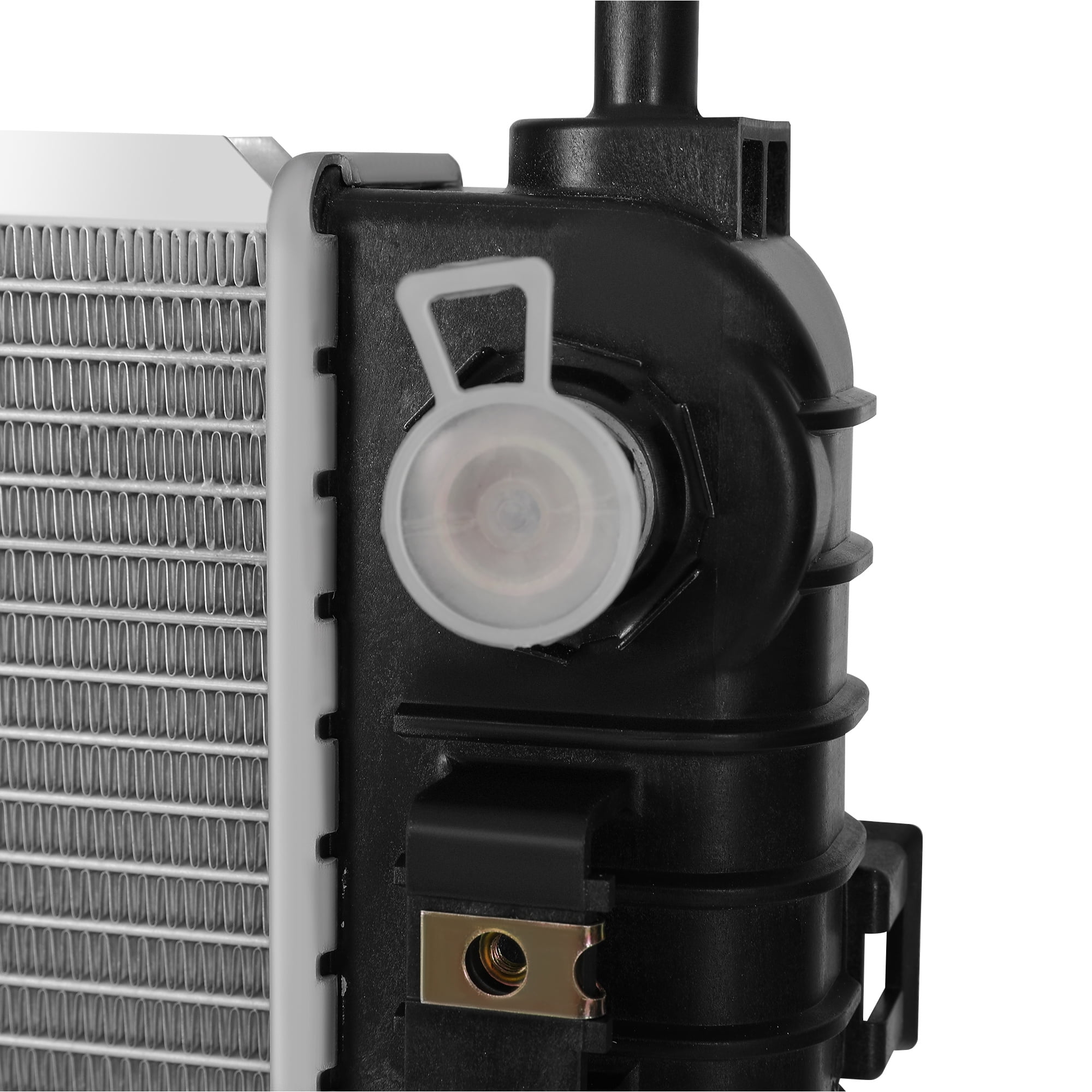LEDKINGDOMUS Precision Fit Radiator Compatible with 2019-2024 Chevrolet Silverado 1500/GMC Sierra 1500 V8 5.3L 6.2L, Aluminum Core Leak-Proof Design, TIG-Welded for Extreme Weather Resistance CU13767