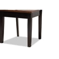 thumbnail image 5 of Baxton Studio Gervais Wood Dining Chair in Two-Tone Dark Brown/Walnut (Set of 2), 5 of 6