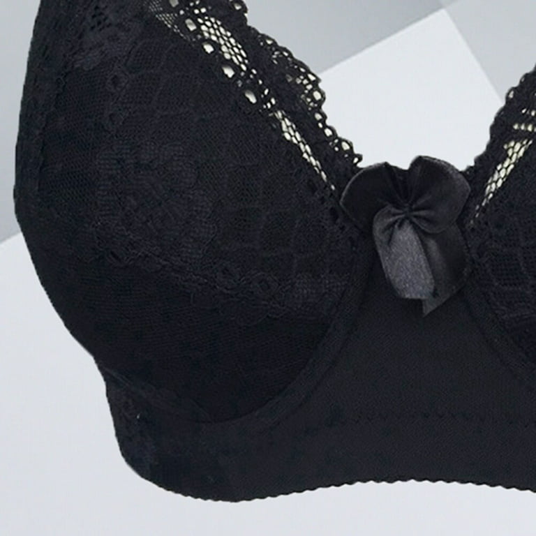 Aonkey Breast Form Pocket Bra for Crossdressers Mastectomy (34/75, Black)  at  Women's Clothing store