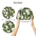 thumbnail image 2 of Gorgeous Calla Lily Flowers Silk Bonnet for Sleeping Women Men, Adjustable Elastic Satin Bonnet Bonnet for Sleeping, Soft Similar Silk Curly Cuteness Hair Bonnet for Sleeping, 2 of 7