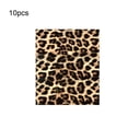 thumbnail image 4 of Bearachild 10 piezas de retazos con estampado de leopardo resistentes al desgaste, dulce regalo, costura, tocados, telas acolchadas, tela DIY tipo 5 De coser tipo 3 Bearachild HA062137-03B, 4 of 6