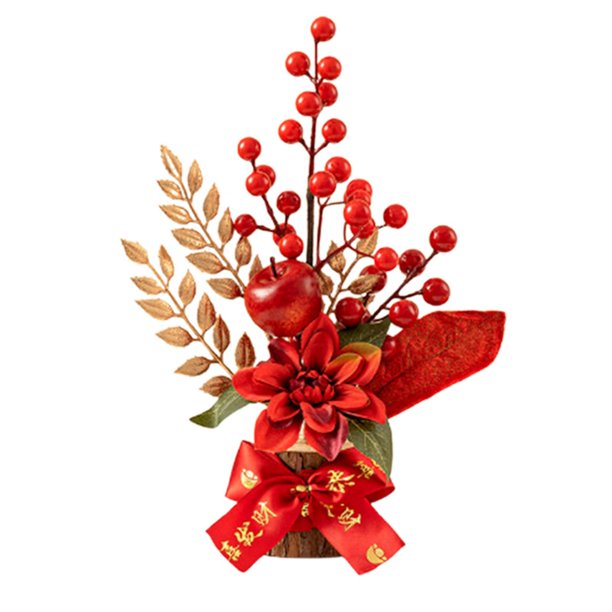Adornos De Escritorio Para El Festival De Primavera De Año Nuevo Adornos De Árbol De La Fortuna Flores Adornos De Escritorio En Maceta A