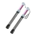 thumbnail image 1 of Almencla 2 Pieces Ropeless Battle Ropes Spring Sticks for Training Sports Working Out pink, 1 of 8