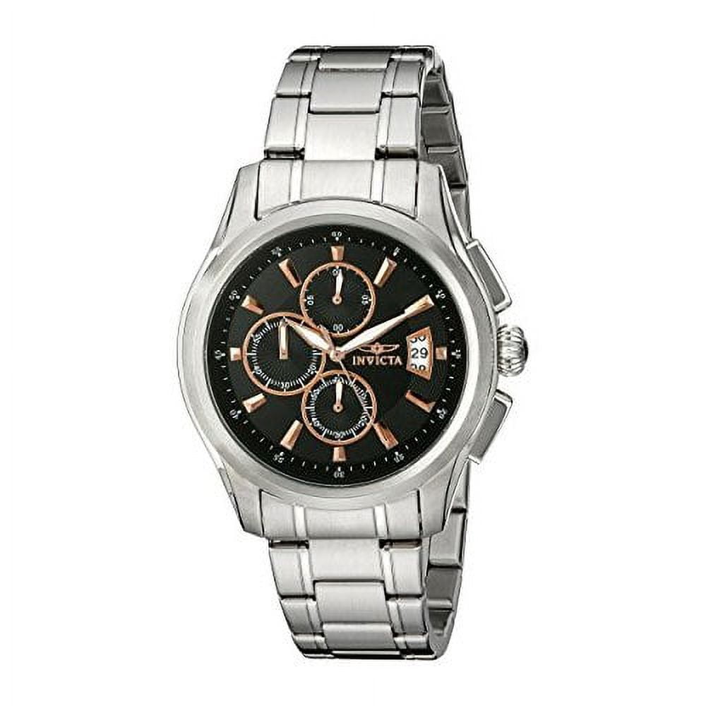 Invicta Men's 1483 Specialty Quartz Chronograph Black Dial Watch