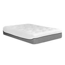 JERFIT 13 Inch King Cooling Gel Memory Foam Mattress, Medium Plush Feel, CertiPUR-US Certified, Bed-in-a-Box, Pressure Relief, Motion Isolation, White