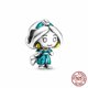 thumbnail image 1 of Brand New 100% 925 Sterling Silver Disney Charm Chain 925 Beads for Women Original Pandora Bracelet DIY Ornament Gao Jinjia LED, 1 of 2