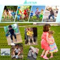thumbnail image 7 of Barerun Toddler Boys Girls House Slippers Baby Cozy Indoor Home Shoes White 0-30 Months, 7 of 7