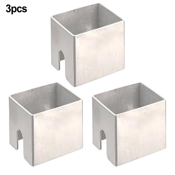 3 Pack Stainless Steel BBQ Spacer for Grill Mat Stand with 2.5 cm Fire Plate Distance
