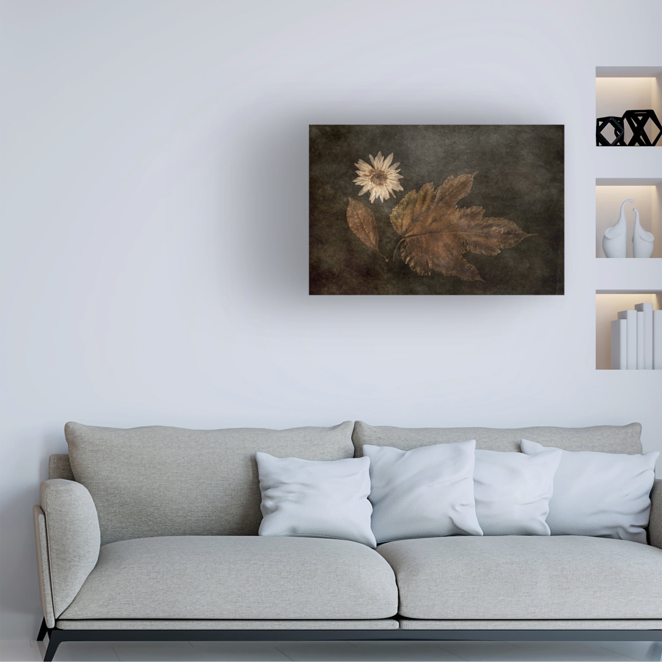 Canvas Wall Art - Gilbert Claes 'The Trio' Wall Art for Living Room, Bedroom, or Office Décor by Trademark Fine Art - 24 x 16 Inches