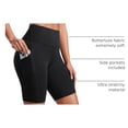thumbnail image 3 of Shorts CRZ YOGA Butterluxe tiro alto 20 cm con bolsillos negro S, 3 of 5