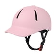 thumbnail image 2 of Casco ecuestre, casco de ciclismo, cómodo, transpirable, equipo de equitación, ajustable para deportes diarios, senderos, calentamiento, espectáculos Talla M Rosa, 2 of 7