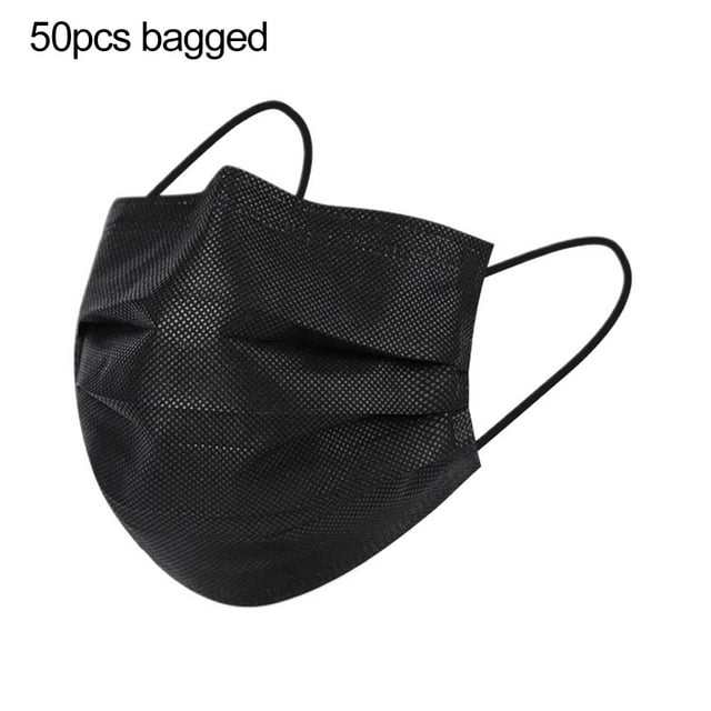 Disposable Three-layer Non-woven Mask Ear Loop Mouth Cover Non Medical L4E9
