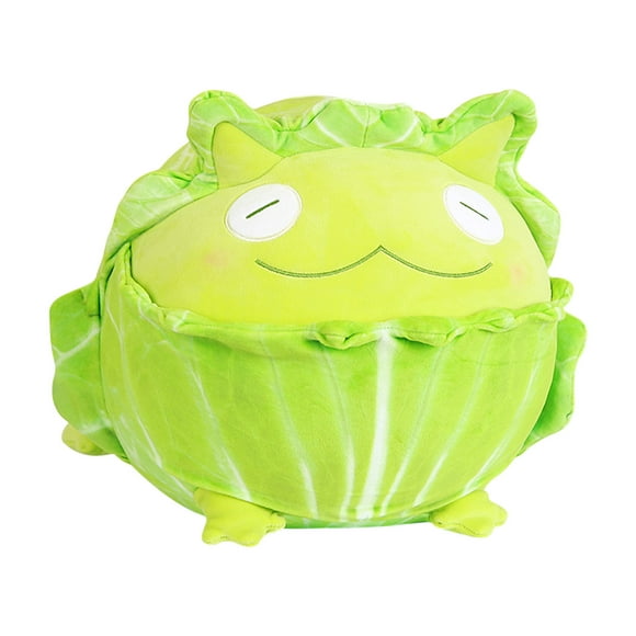 Birthday Gifts for Girls Vegetable Version Cabbage Doll Plush Toy Doll for Boys and Girls Birthday Gifts