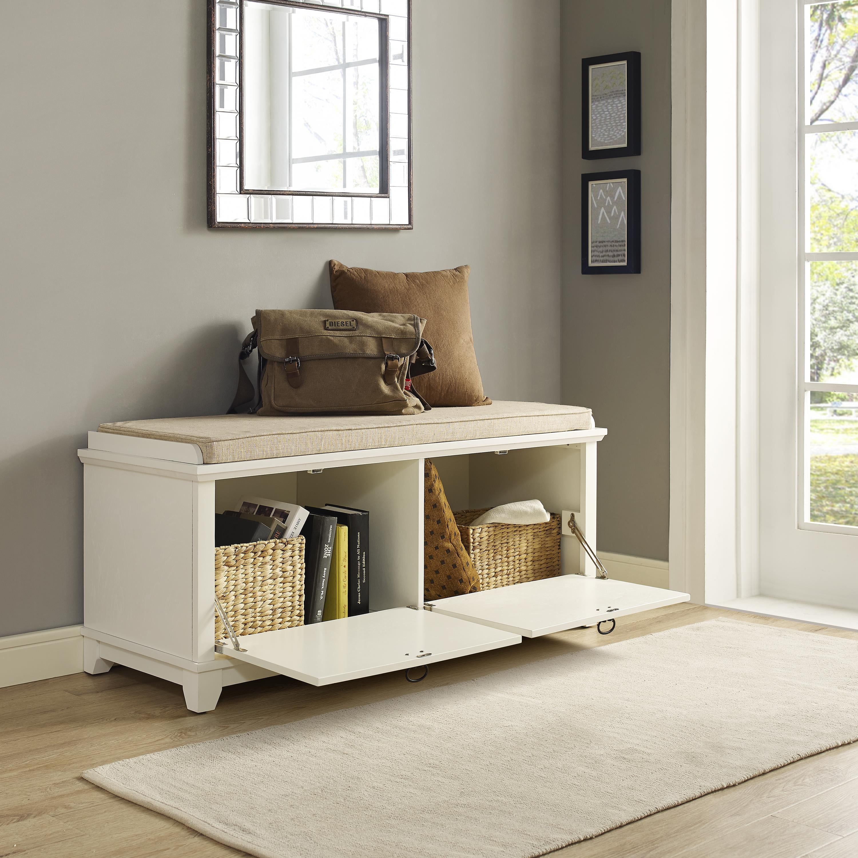 Crosley adler entryway bench discount