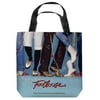 Footloose 80s Musical Drama Dance Movie Loose Feet Tote Bag