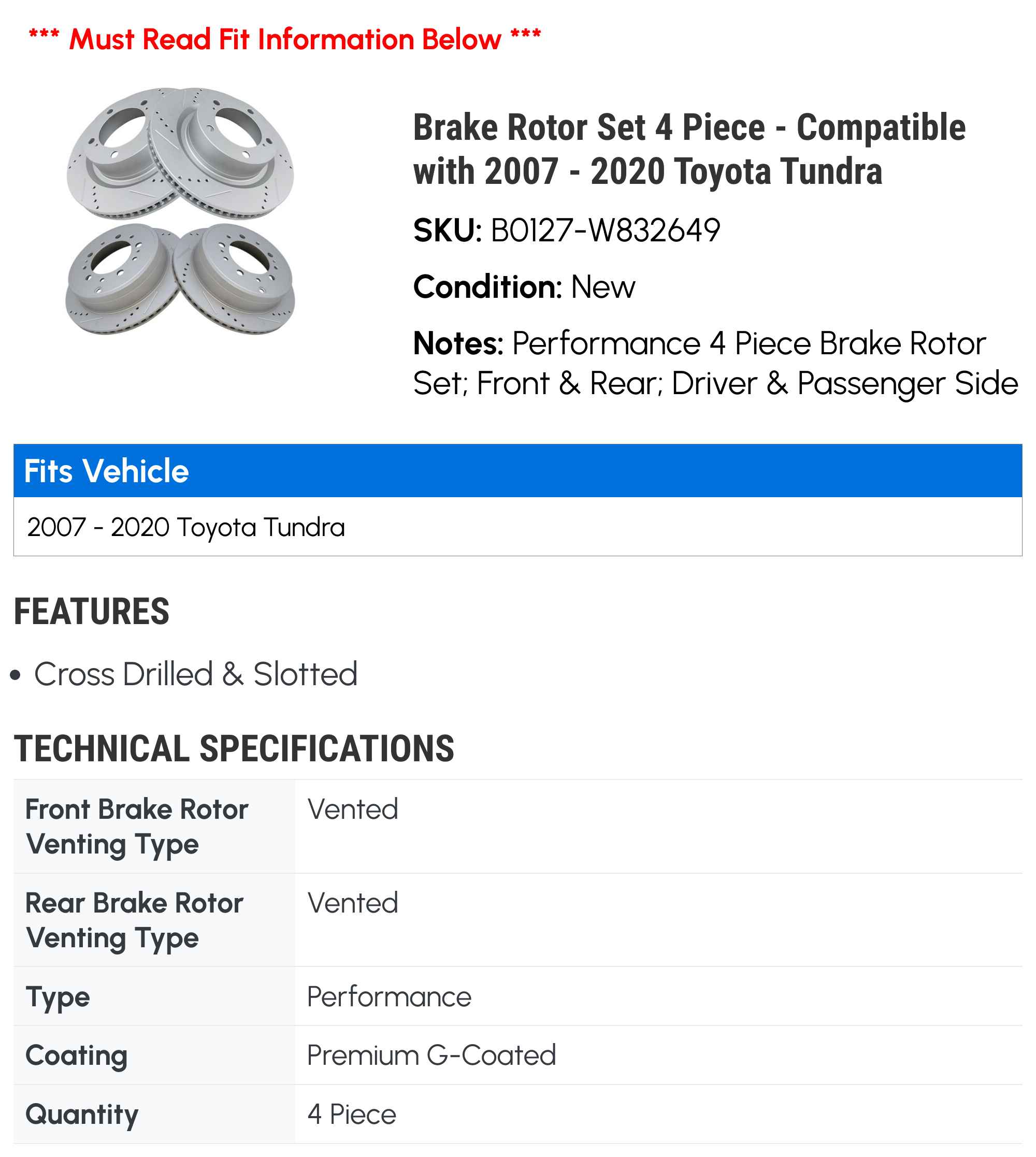 最安値挑戦】 LC200, brake W/ disc rotor 2007-21 Toyota fits Tundra FRONT  2007-2019 FRONT SEQUOIA Front TUNDRA Brake 18 Kit TR354 S8 BRAKE  OrangestuffのEBC、キットとして販売 EBC KIT PISTON For Toyota Tundra 2007-2019 Front