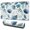 Pioneer Flower Floral-2, variant on Long Mouse Pads for Desk,Pioneer Flower Floral Print Pattern Desk Mats on Top Of Desks, Desk Mouse Pad Extra Large with 3mm Non-Slip Base and Stitched Edge for Gaming,Office,Work,Home 31.5"x11.8"