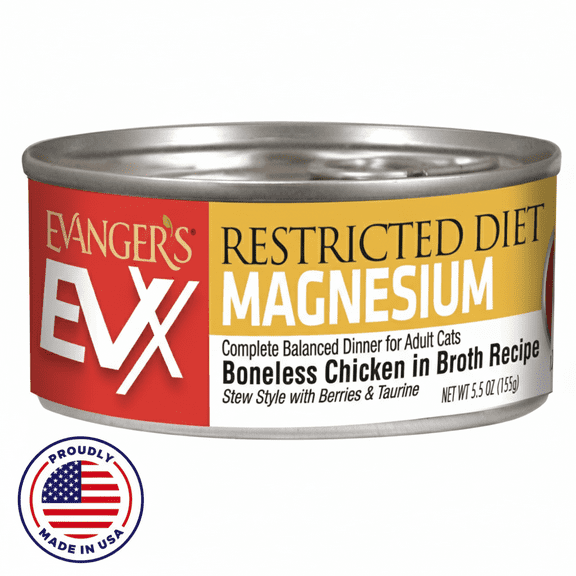 EVX Restricted Diet Magnesium Urinary Tract Health Canned Cat Food 5.5oz.