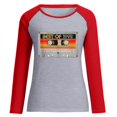thumbnail image 3 of Blusa informal de manga larga con cuello redondo y estampado 1992 para mujer Pompotops gfhjh17190, 3 of 3