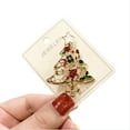 thumbnail image 4 of Zawou Christmas Pins for Women, Sweater Dress Shawl Jewelry, Christams Brooch Pin of Christmas Tree Wreath Snowman Snowfake hat and so on, Brooches Christmas New Year Party Accessories, 4 of 7