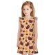 thumbnail image 1 of Balery Thanksgiving Turkey and Pumpkin Camisón de princesa para niñas, pijama de algodón con mangas abullonadas, suave y bonito.-XX-Large, 1 of 6