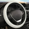 thumbnail image 5 of Haiem Carpenter tools Print Steering Wheel Cover 15 Inches for Women Men, Neoprene Anti-Slip Cute Car Steering Wheel Grip Wrap Car Accessories Protective Case Cover for Vehicle Truck SUV, 5 of 6