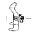 thumbnail image 3 of Fishing Rod Rack Stainless Steel Rail Mount Pole Bracket Support Clamp Boat Accessories32mm/1.3in, 3 of 5