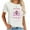 White, variant on Cousins By Blood, Sisters By Heart, Friends By Cho Cute Graphic Tee for Women - Comfortable Short Sleeve Shirt with Personality