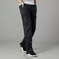thumbnail image 2 of uikmnh Mens Sweatpants Men's Pants Men's Cargo Pants for Daily Wear and Work Loose Fit with Pockets Straight Leg Design for Versatile Styling and Comfort Size:4XL, 2 of 5