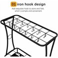 thumbnail image 3 of 21-Slot Umbrella Stand with Removable Drip Tray Umbrella Holder with 24 Hooks Umbrella Rack Storage Free Standing Decor for Home Office Entry Hallway Indoor-Black$$Home Decor, Kitchen, & Other, 3 of 9